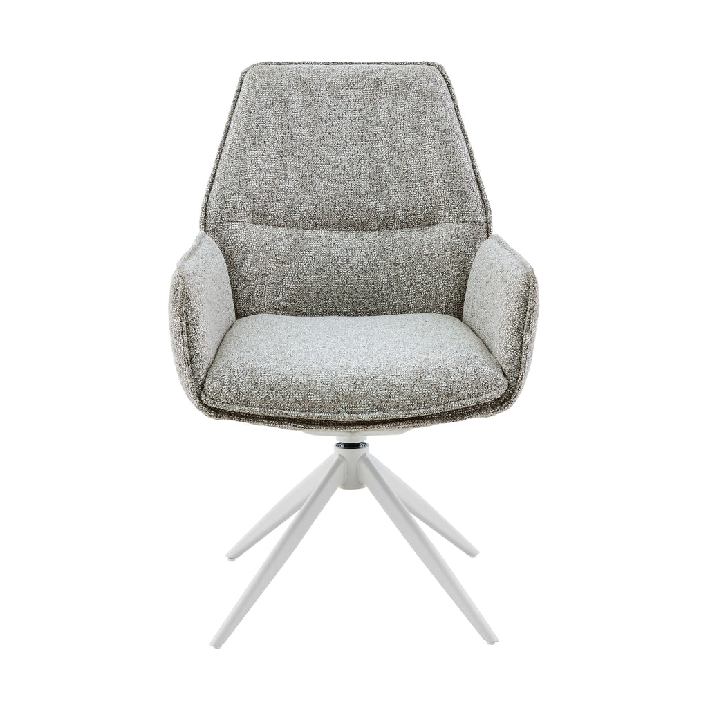 Eetkamerstoel Hera | Beige | Met armleuning