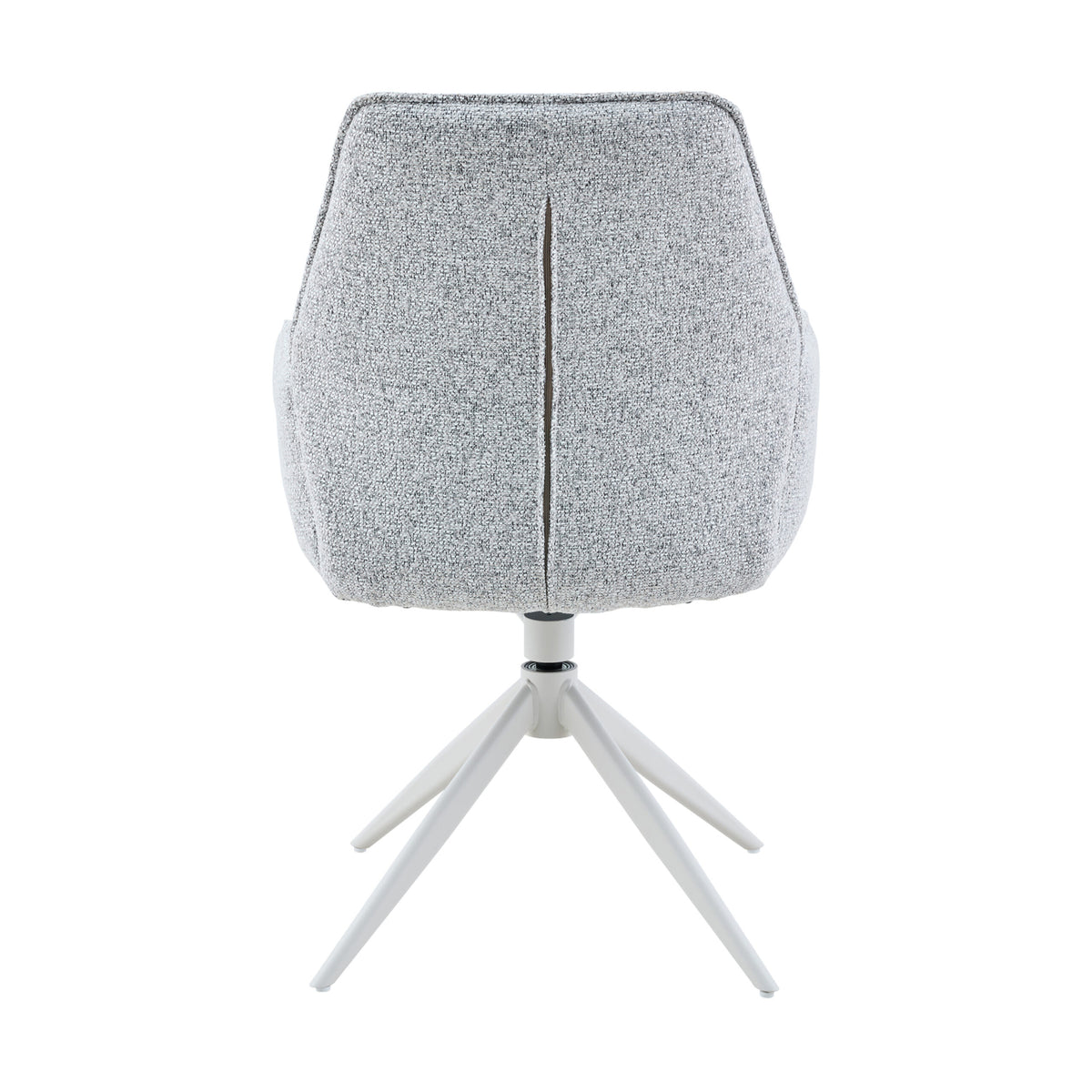 Eetkamerstoel Hera met armleuningen, draaibaar, beige