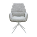 Eetkamerstoel Hera | Light Grey | Met armleuning