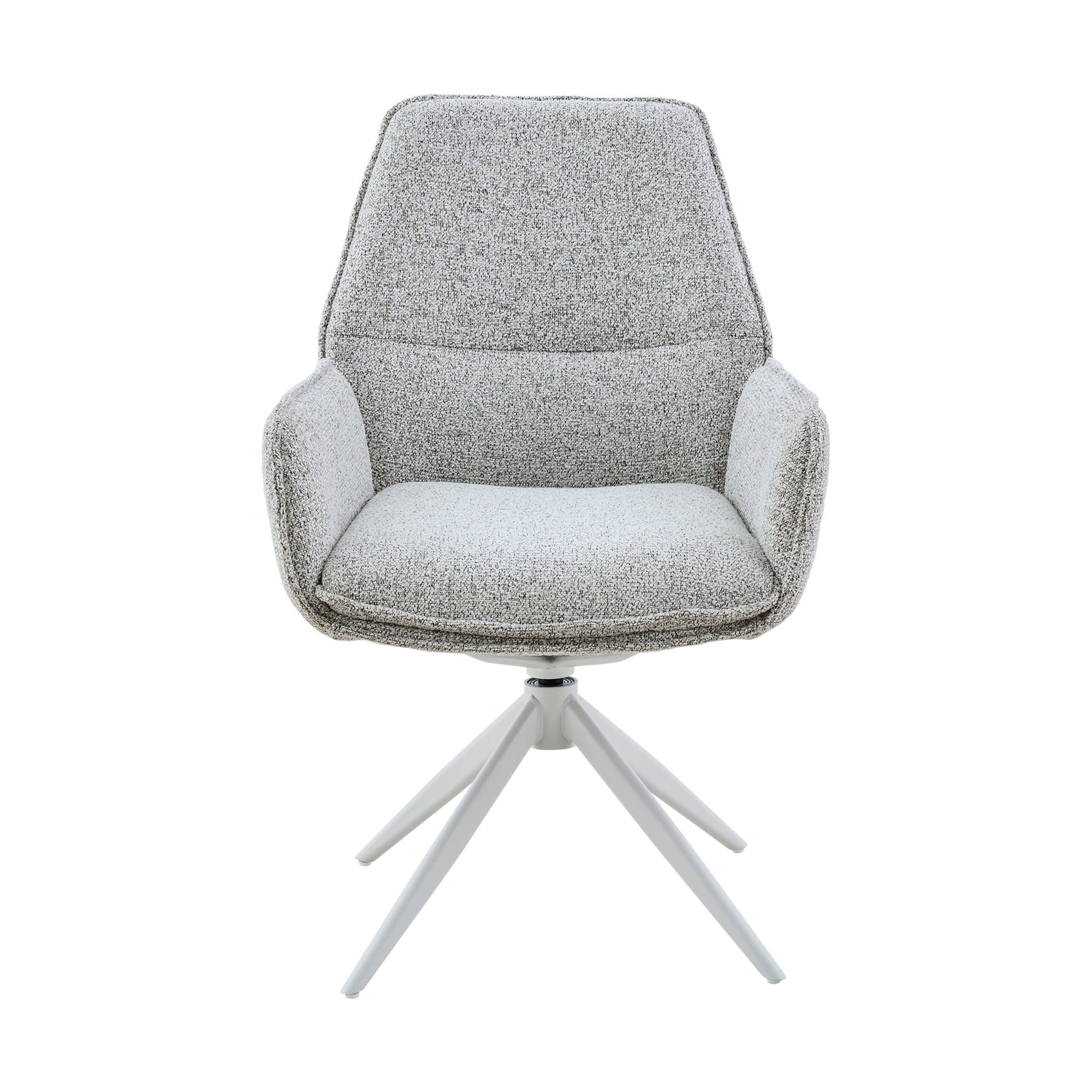 Eetkamerstoel Hera | Light Grey | Met armleuning