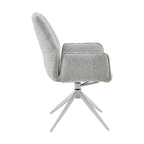 Eetkamerstoel Hera | Light Grey | Met armleuning