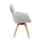 Eetkamerstoe Jona | Taupe
