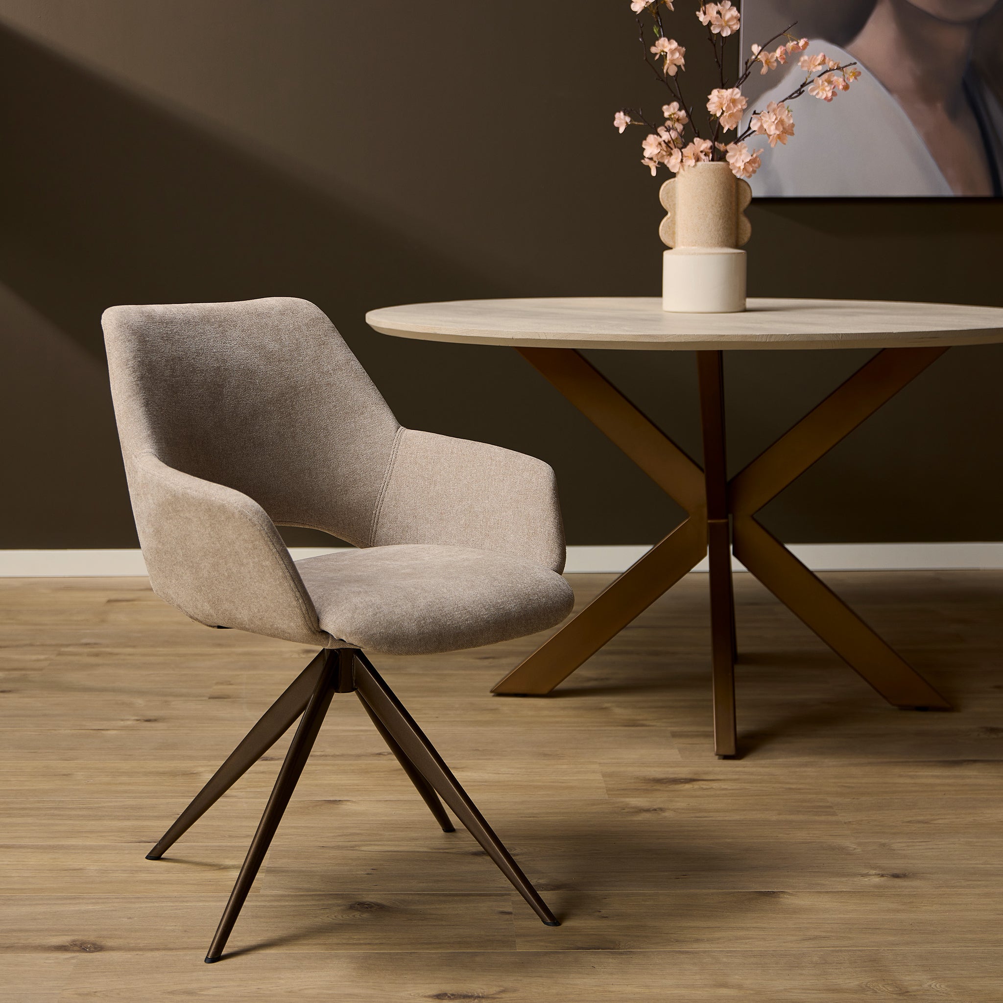 Eetkamerstoel Daisy | Beige