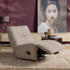 Relaxfauteuil Lazy, draaibaar, taupe