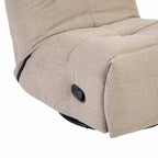 Relaxfauteuil Lazy, draaibaar, taupe