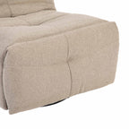 Relaxfauteuil Lazy, draaibaar, taupe