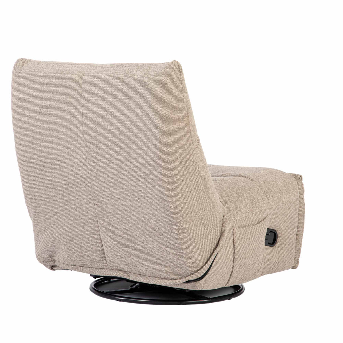 Relaxfauteuil Lazy, draaibaar, taupe