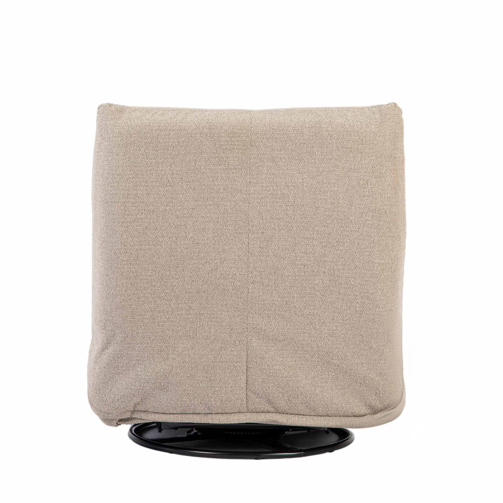 Relaxfauteuil Lazy, draaibaar, taupe