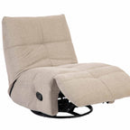 Relaxfauteuil Lazy, draaibaar, taupe