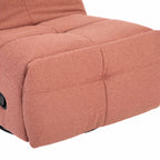 Relaxfauteuil Lazy, draaibaar, roze