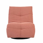 Relaxfauteuil Lazy, draaibaar, roze
