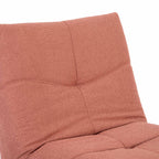 Relaxfauteuil Lazy, draaibaar, roze