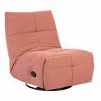 Relaxfauteuil Lazy, draaibaar, roze