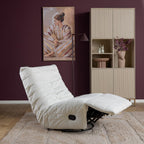 Relaxfauteuil Zen, draaibaar met schommelfunctie, naturel