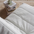 Relaxfauteuil Zen, draaibaar met schommelfunctie, naturel