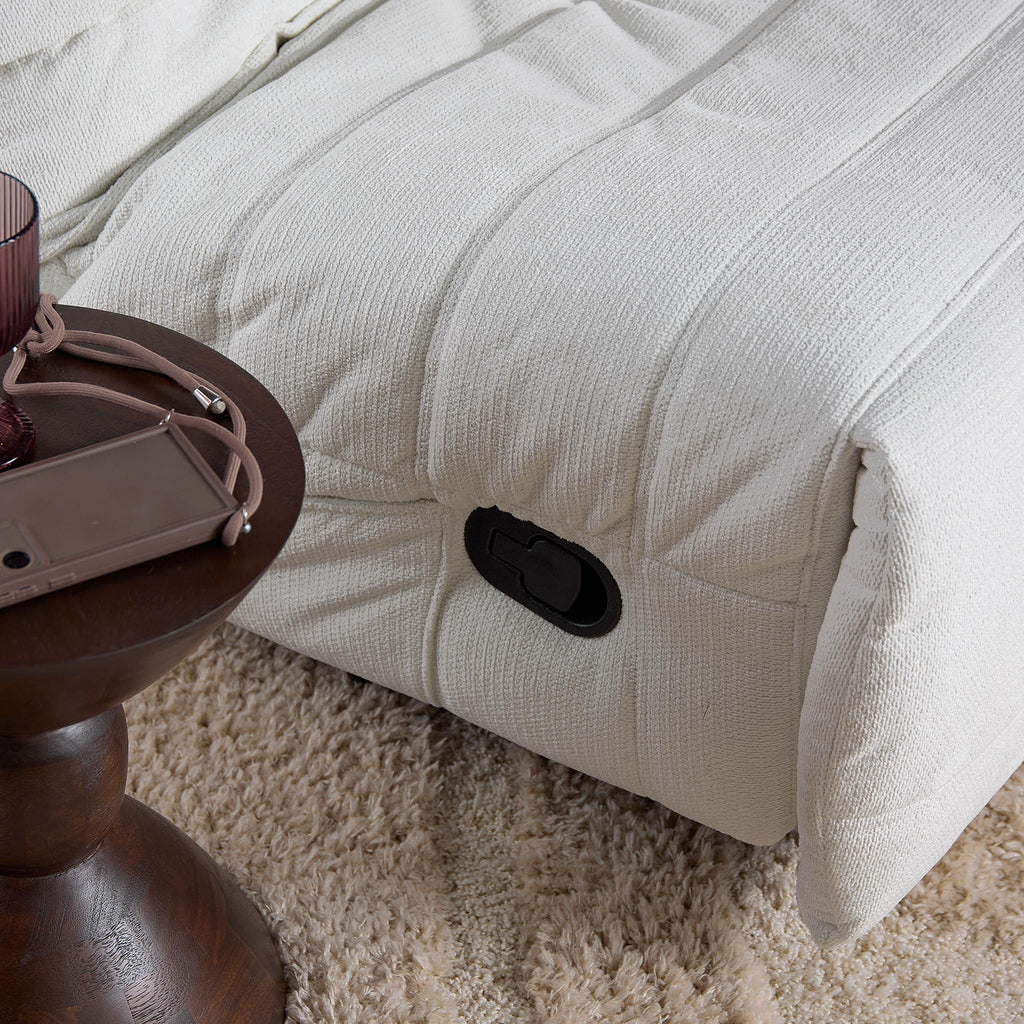 Relaxfauteuil Zen, draaibaar met schommelfunctie, naturel