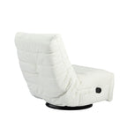 Relaxfauteuil Zen, draaibaar met schommelfunctie, naturel