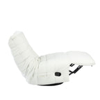 Relaxfauteuil Zen, draaibaar met schommelfunctie, naturel