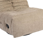 Relaxfauteuil Zen, draaibaar met schommelfunctie, taupe