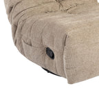 Relaxfauteuil Zen, draaibaar met schommelfunctie, taupe
