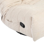 Relaxfauteuil Zen, draaibaar met schommelfunctie, taupe