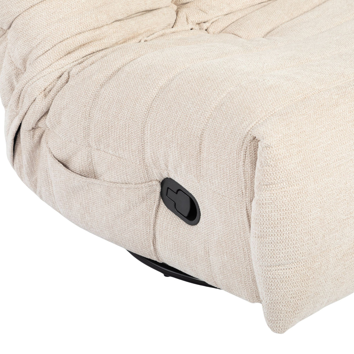 Relaxfauteuil Zen, draaibaar met schommelfunctie, taupe
