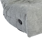 Relaxfauteuil Zen, draaibaar met schommelfunctie, grijs