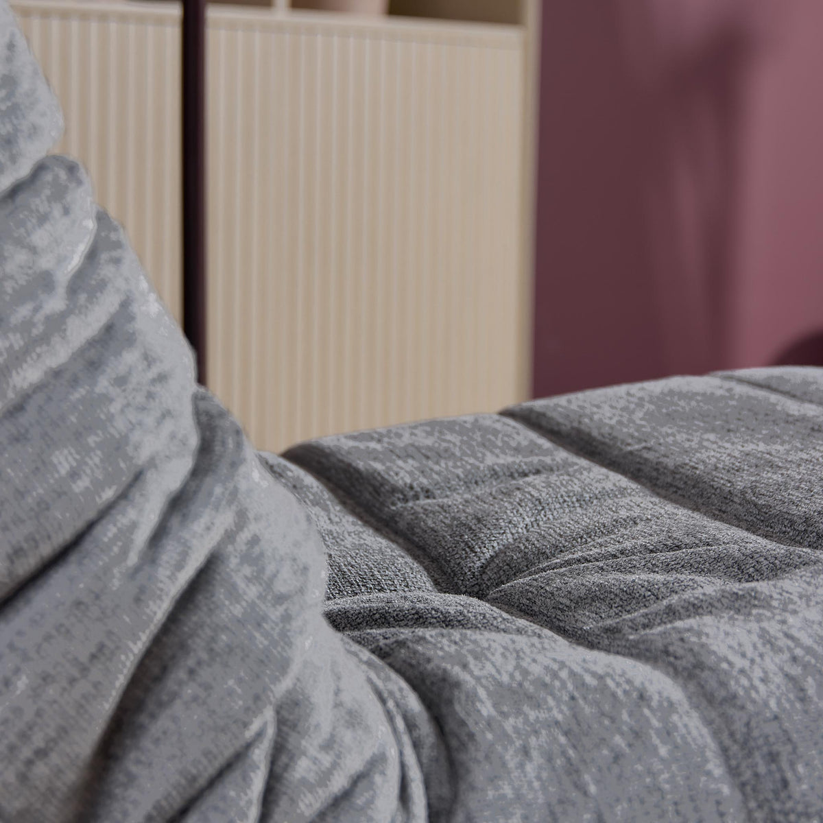 Relaxfauteuil Zen, draaibaar met schommelfunctie, grijs