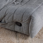Relaxfauteuil Zen, draaibaar met schommelfunctie, grijs