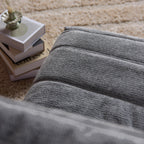Relaxfauteuil Zen, draaibaar met schommelfunctie, grijs