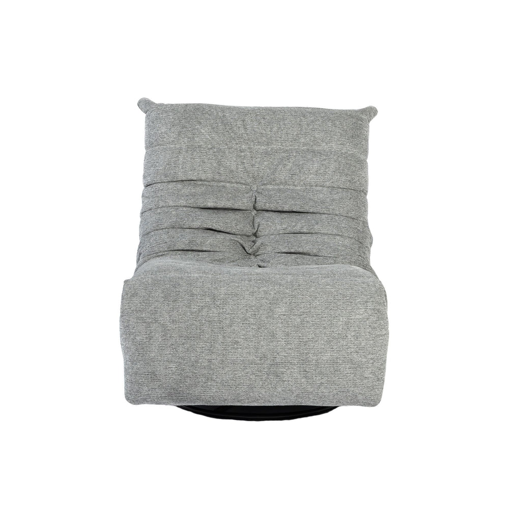 Relaxfauteuil Zen, draaibaar met schommelfunctie, grijs