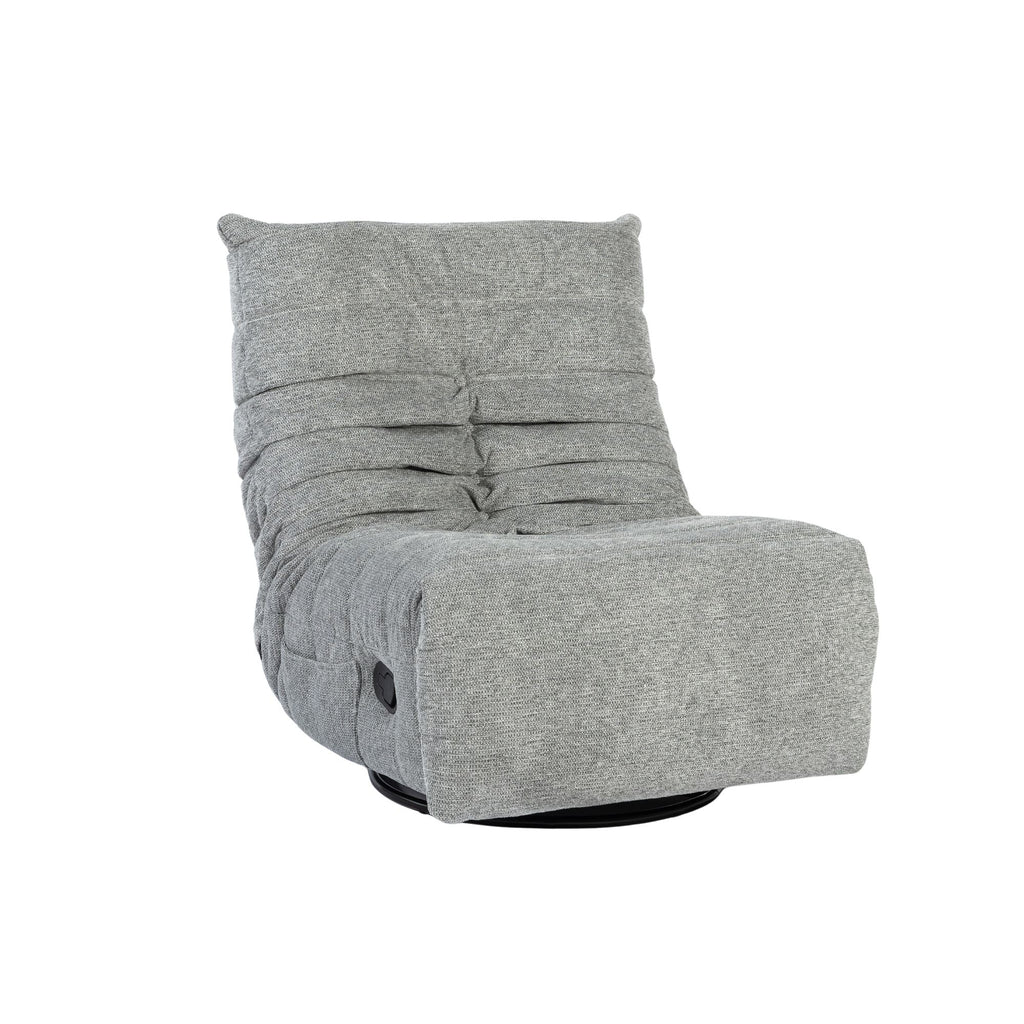 Relaxfauteuil Zen, draaibaar met schommelfunctie, grijs