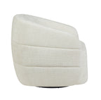 Fauteuil Yara, draaibaar, off-white