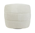 Fauteuil Yara, draaibaar, off-white