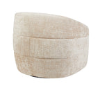 Fauteuil Yara, draaibaar, beige