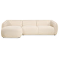 Hoekbank Laila - Stof Beige Links