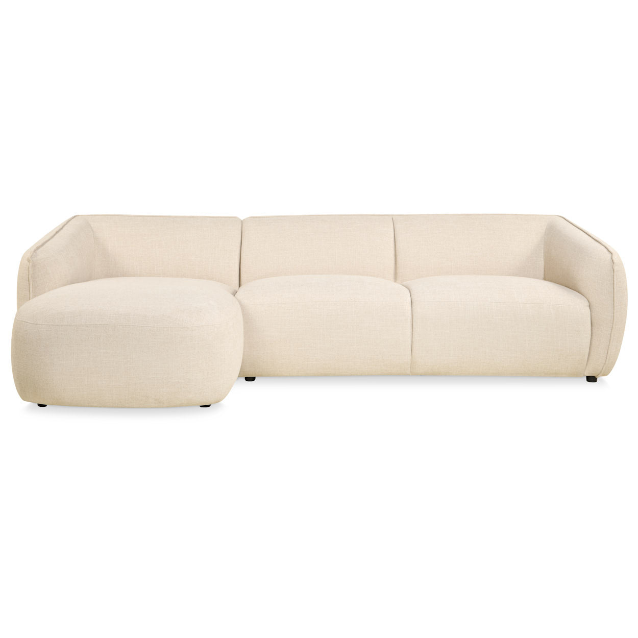 Hoekbank Laila - Stof Beige Links