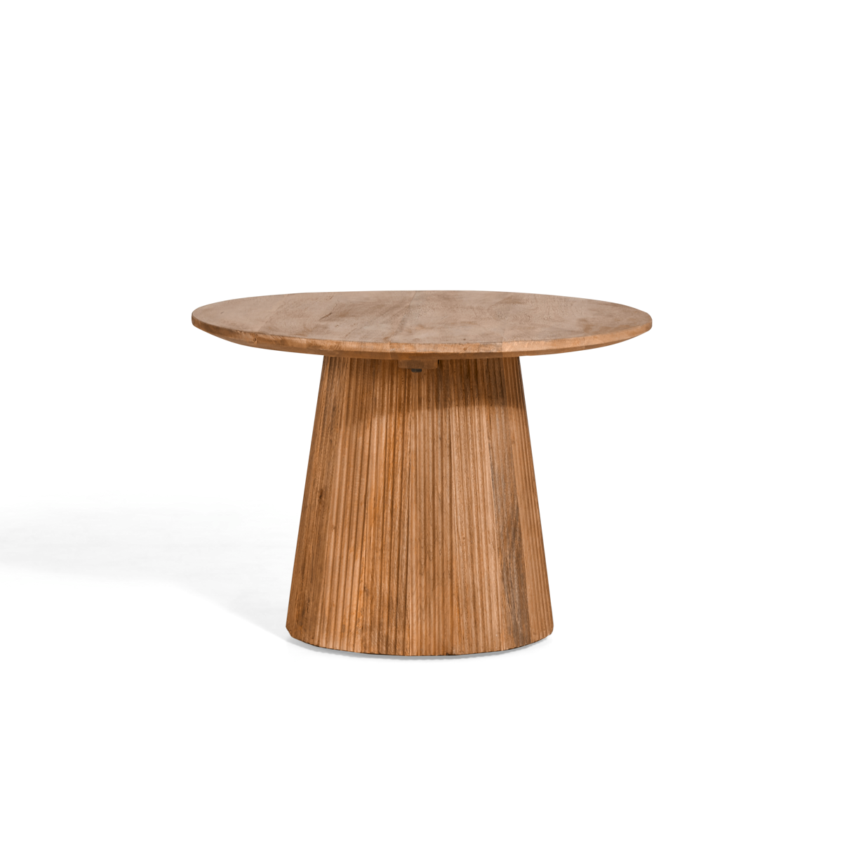 Bijzettafel Mokka - Lichtbruin Ø60cm