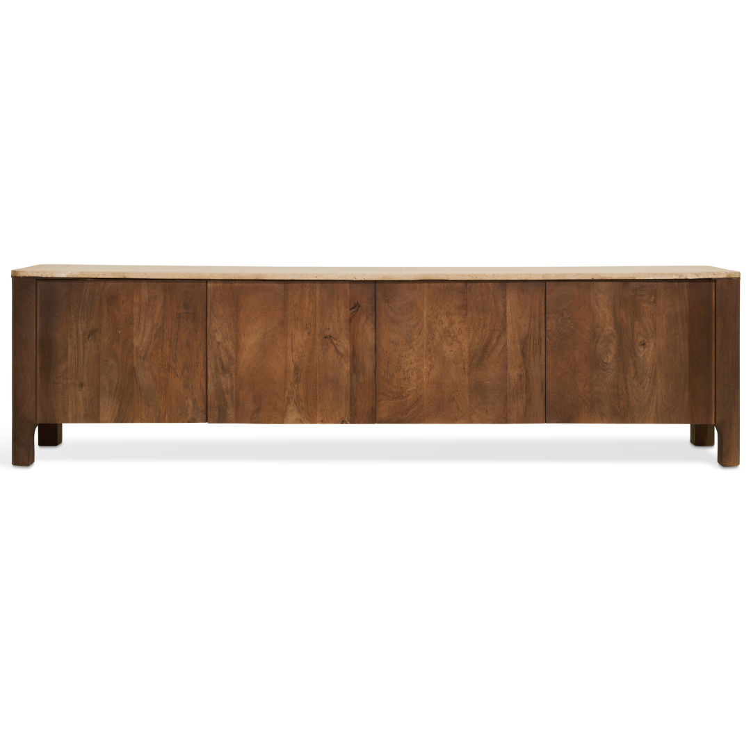 TV-Meubel Nova - Bruin Marmer 210cm