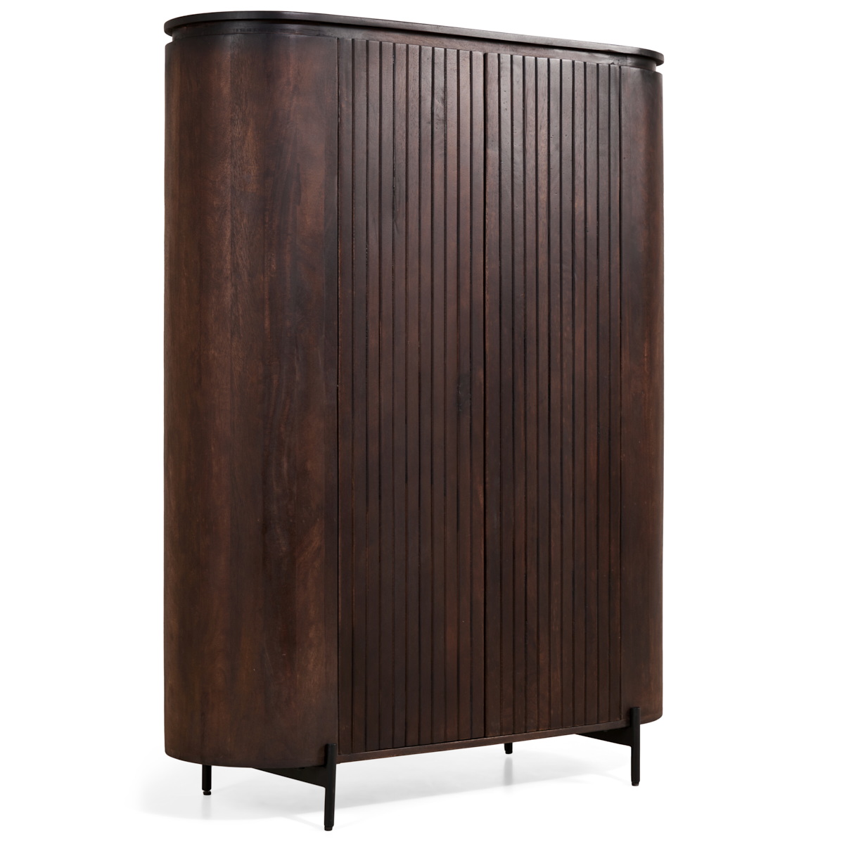 Wandkast Mokka - Donkerbruin 115cm