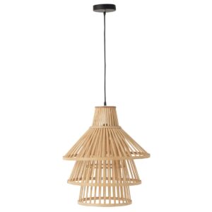 J-Line hanglamp Lagen - Bamboo - naturel - large